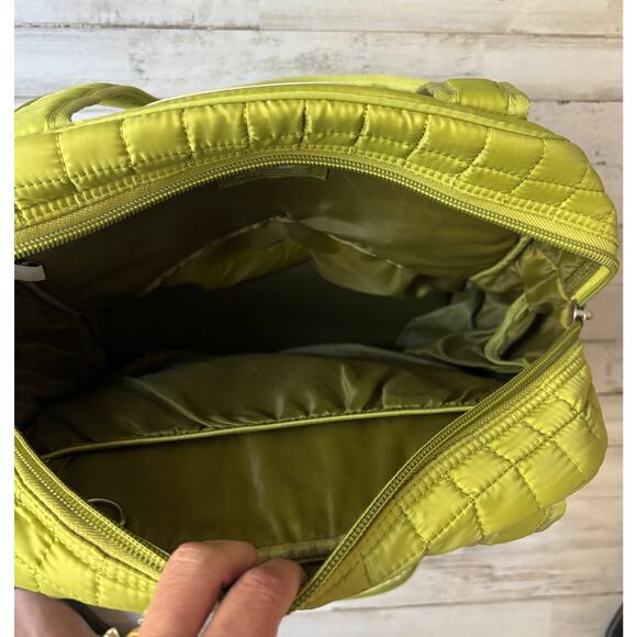 Lug Green Puddle Jumper Travel Bag Overnight Bag EUC - Picture 4 of 5